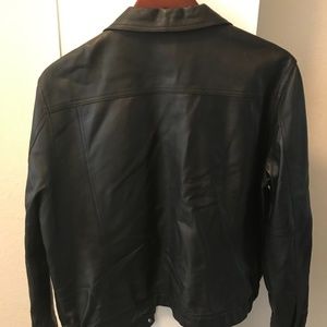 Leather jacket